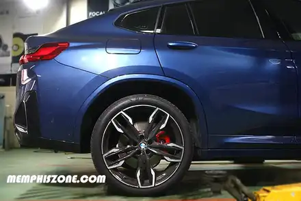 [BMW] X4 M40i (G02) 캘리퍼도색 - 익스트림 레드 - 일산 멤피스존 파주 운정 캘리퍼도색 잘하는곳&비용 가격 드레스업 브레이크 튜닝 / 파주 운정로 시공 사진