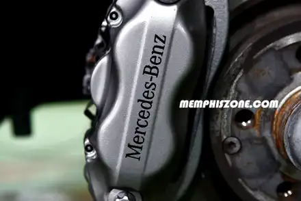 [벤츠] S500 (W221) 캘리퍼도색 - 일산멤피스존 브레이크 복원 드레스업 튜닝 일산 파주 운정 캘리퍼도색 잘하는곳&비용 가격 / 파주 운정로 시공 사진