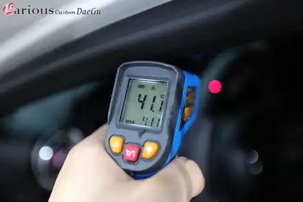 운전할때 손이 시렵다면! 대구 벤츠 A클래스 핸들열선 작업 / 대구 구미 시공 사진