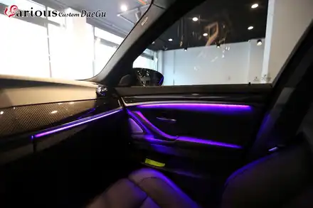 BMW M5 실내 디자인 높이는 방법 / 대구 구미 시공 사진