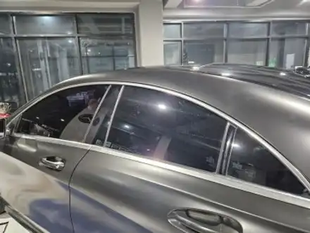 랩플래닛 김포랩핑전문-벤츠CLA 45 AMG 화이트에서 사틴블랙으로 전체랩핑 / 김포시 마산동 시공 사진