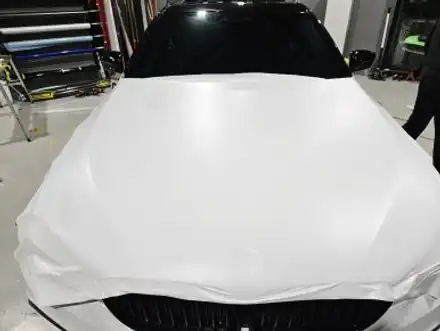 🚗 BMW 530i 사틴화이트 랩핑 시공기  스틱스(STYX) 필름으로 고급스럽게 변신!  랩플래닛 / 김포시 마산동 시공 사진