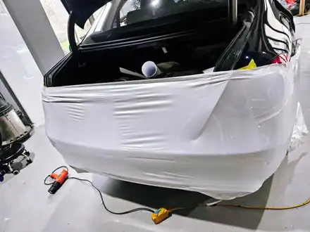 🚗 벤츠 E400 남색 → 펄화이트 랩핑 시공 완료! / 김포시 마산동 시공 사진