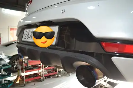 기아 k3쿱 듀얼 배기 튜닝 소음기 튜닝 [수원,화성,오산,병점,동탄,영통,배기튜닝] / 화성, 수원, 오산 시공 사진