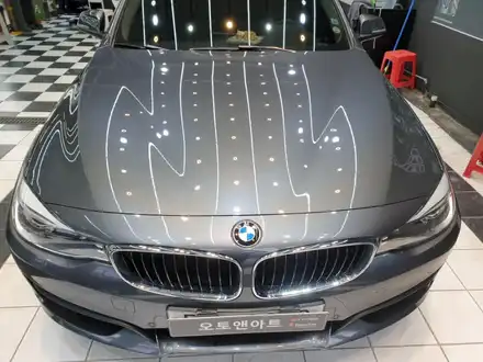 BMW 3GT 아파트 시멘트 낙수물 오염 제거 및 수성광택 유리막코팅 시공 / 천안,청주,세종,대전 시공 사진