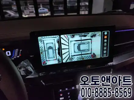 천안 토레스 어라운드뷰 순정네비연동 카젠 3D 스카이뷰 서라운드뷰 설치장착 튜닝 / KG모빌리티 / 토레스 / 천안,청주,세종 시공 사진