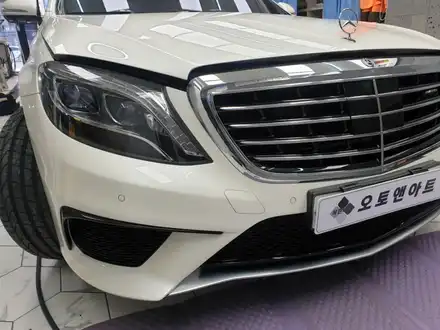 벤츠 S63 AMG 헤드라이트습기제거 천안라이트내부복원전문 . / 천안,청주,세종,대전 시공 사진