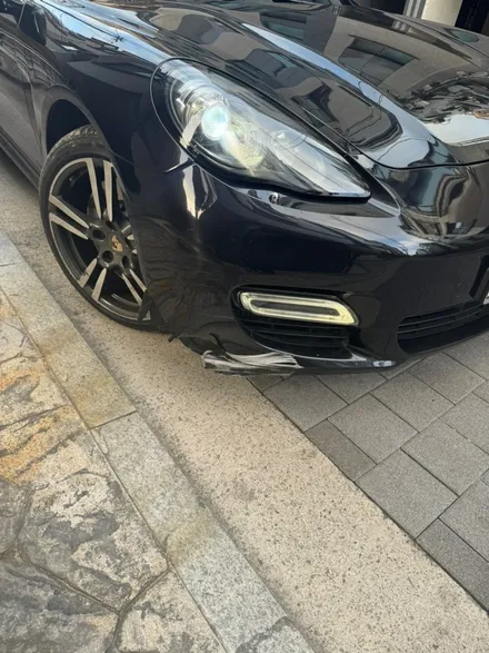 [범퍼 파손] 포르쉐 파나메라 범퍼 교체 / 광진, 건대, 뚝섬