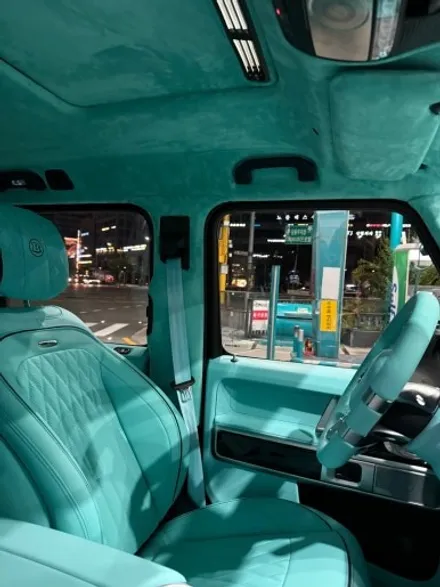 지바겐 실내 전체 티파니 염색 가죽교체 / 광진, 건대, 뚝섬