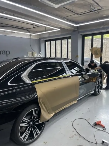 BMW신차래핑 투톤으로 취향의 맞는 색상으로 작업 가능합니다 / 광진, 건대, 뚝섬