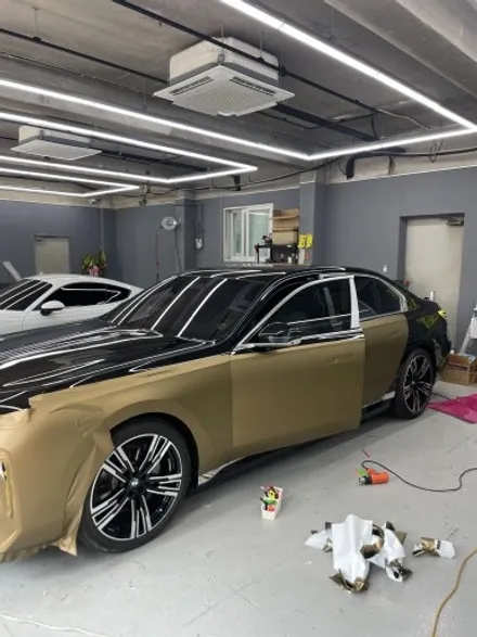 BMW신차래핑 투톤으로 취향의 맞는 색상으로 작업 가능합니다 / 광진, 건대, 뚝섬