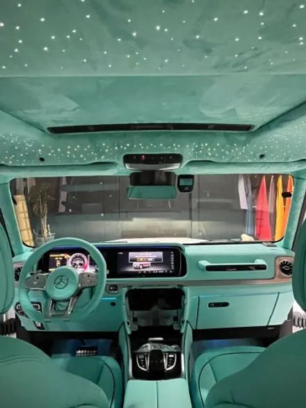 지바겐 실내 전체 티파니 염색 가죽교체 / 광진, 건대, 뚝섬