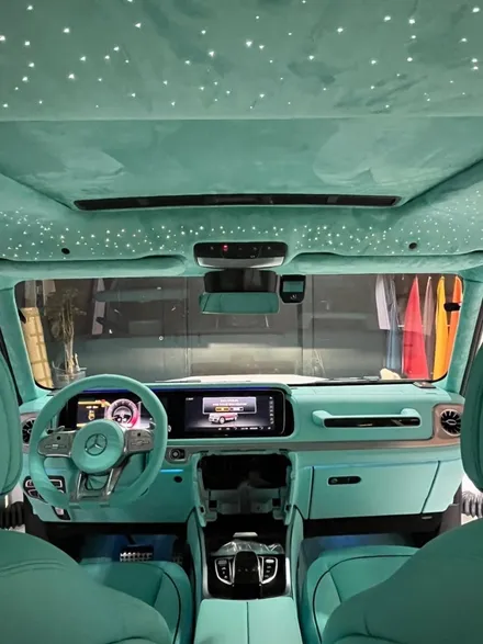 지바겐 실내 전체 티파니 염색 가죽교체 / 광진, 건대, 뚝섬