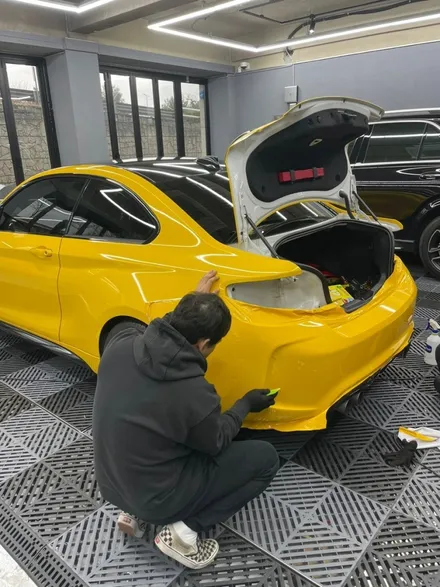 [부분 랩핑]BMW M2 / 광진, 건대, 뚝섬