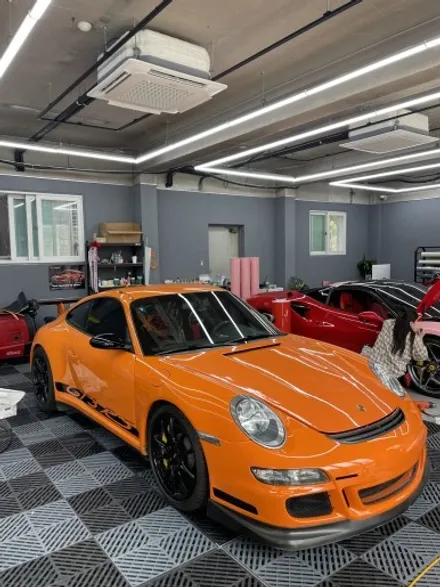 서울래핑 포르쉐(997)911 GT3 RS PPF 전체투명 PPF 소장용 도장면 보로를 위해 깔끔하게 시공해 드렸습니다. / 광진, 건대, 뚝섬