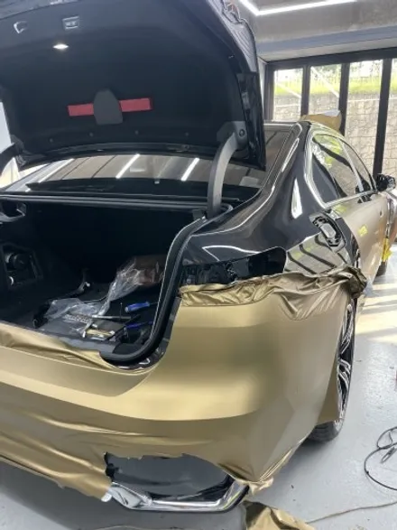 BMW신차래핑 투톤으로 취향의 맞는 색상으로 작업 가능합니다 / 광진, 건대, 뚝섬