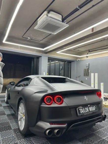 페라리 무광랩핑 페라리812 gts 전체 무광랩핑 후기 / 광진, 건대, 뚝섬
