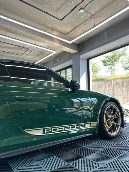 포르쉐 992 GT3 데칼 작업 PPF / 광진, 건대, 뚝섬