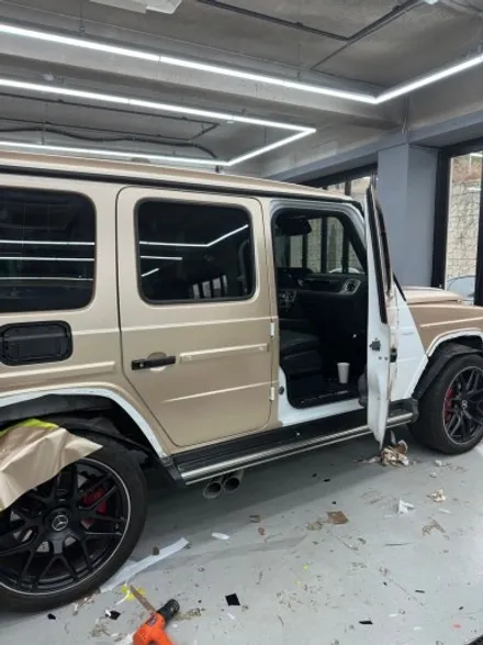 지바겐 골드랩핑 G63 AMG 시선강탈 비주얼 완성! / 광진, 건대, 뚝섬
