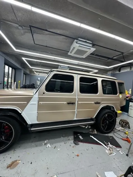 지바겐 골드랩핑 G63 AMG 시선강탈 비주얼 완성! / 광진, 건대, 뚝섬