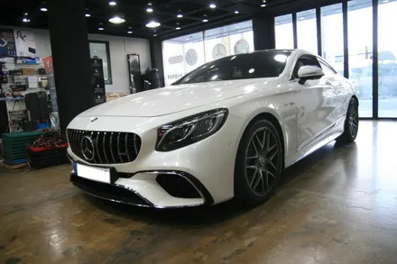 울산 벤츠 S클래스 63AMG 쿠페 송풍구 엠비언트 [ 루시드커스텀 ]
