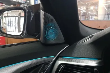 울산 BMW 5시리즈  회오리스피커 & 카오디오 튜닝