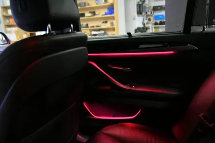 울산 BMW 엠비언트( 멀티컬러 ) 및 회오리 트위터 및 미드레인지 엠비언트 [ BMW F10 5시리즈 ]