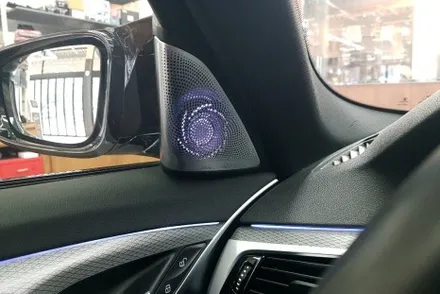 울산 BMW 5시리즈  회오리스피커 & 카오디오 튜닝