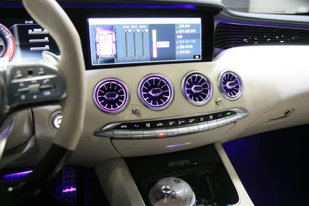 울산 벤츠 S클래스 63AMG 쿠페 송풍구 엠비언트 [ 루시드커스텀 ]