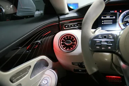 울산 벤츠 S클래스 63AMG 쿠페 송풍구 엠비언트 [ 루시드커스텀 ]