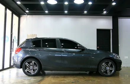 울산썬팅 , BMW 118D 루마열차단썬팅 및 블랙박스와 보조배터리 시공입니다.[수입차 전문시공점 루시드커스텀]