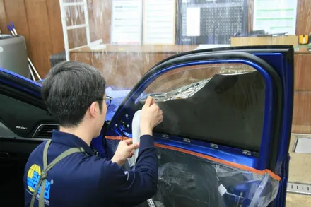 울산썬팅 추천 , BMW 3시리즈 후퍼옵틱 프나세 썬팅 [ 루시드커스텀]
