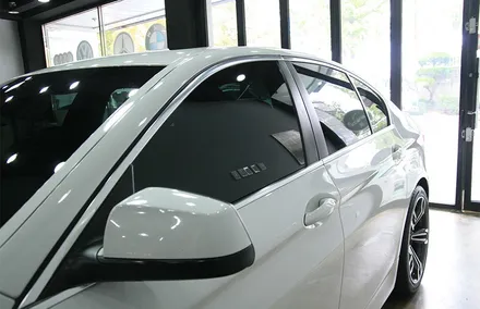 울산 BMW 5시리즈 가성비 좋은 썬팅 및 블랙박스 [ 루시드커스텀 ]