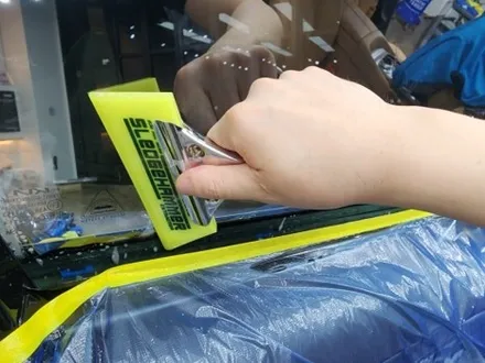 청라 썬팅 전문점 웨스트개러지에서 솔라가드 퀀텀 시리즈 기아 K9 재시공