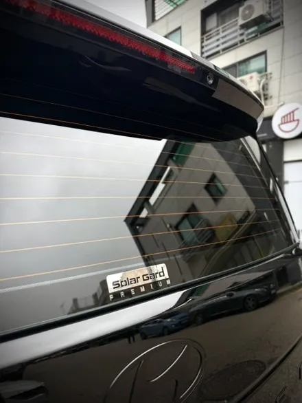 현대 싼타페 블랙잉크 + 솔라가드 제니스ir 비크블랙 컬러 조합! 말이 필요 있나? 썬팅 필름 추천! (청라 루원시티 검단 지역)