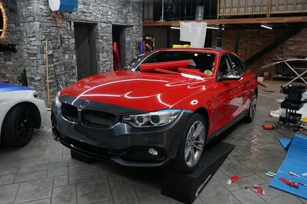 빨강에 정석 BMW 420D 카마인레드 전체랩핑(동탄, 수원) / 경기 화성