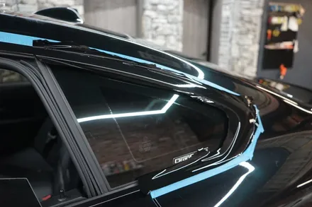 오산랩핑 BMW4시리즈의 스포티함을 더해주다 크롬죽이기 작업 / 경기 화성