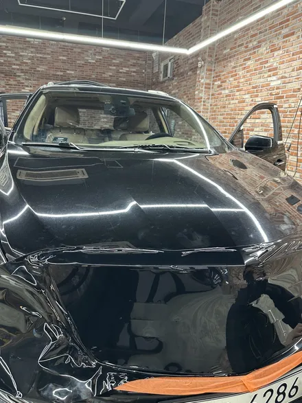 동탄랩핑 캐딜락 XT5 고광택랩핑 크롬죽이기로 올블랙변신하기 / 경기 화성