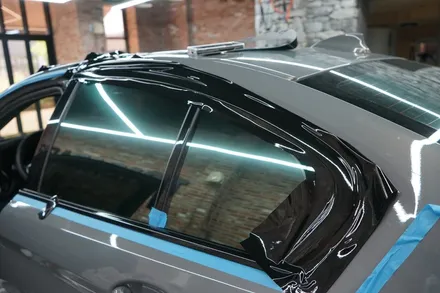 BMW5시리즈 윈도우몰딩 크롬죽이기 시공 / 경기 화성