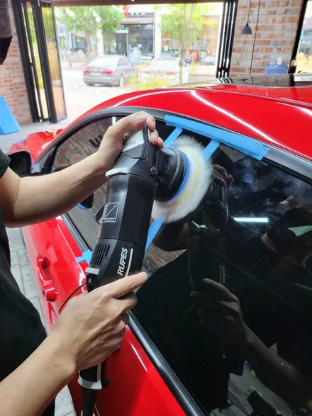 빨강에 정석 BMW 420D 카마인레드 전체랩핑(동탄, 수원) / 경기 화성