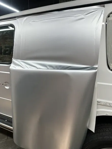 수원랩핑 벤츠 지바겐 전체랩핑시공/ 사틴메탈릭실버 최고 퀄리티로 보여드립니다 / 경기 화성