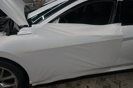 동탄 랩핑 사고수리 후에 다시! 아반떼N 고스트펄 / 경기 화성