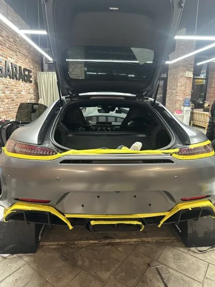동탄 오산 랩핑 벤츠 AMG GT R 전체 PPF 시공 / 프리미엄 자동차 랩핑 라이트필름 신차 생활보호필름 잘하는곳은 101게라지! / 경기 화성