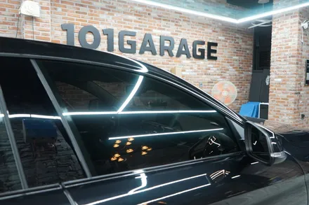 오산랩핑 BMW4시리즈의 스포티함을 더해주다 크롬죽이기 작업 / 경기 화성
