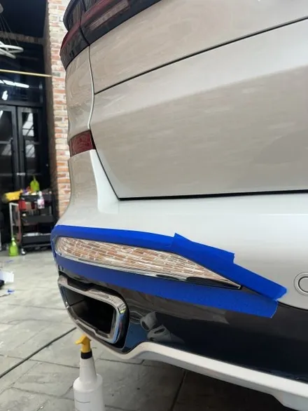 수원 광교랩핑 BMW X7 전체크롬죽이기 후면라이트 무광ppf / 경기 화성