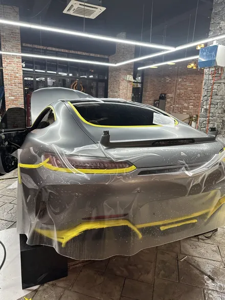 동탄 오산 랩핑 벤츠 AMG GT R 전체 PPF 시공 / 프리미엄 자동차 랩핑 라이트필름 신차 생활보호필름 잘하는곳은 101게라지! / 경기 화성
