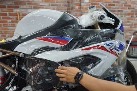바이크 PPF BMW S1000RR 전체 PPF 시공 / 경기 화성