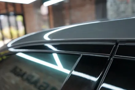 BMW5시리즈 윈도우몰딩 크롬죽이기 시공 / 경기 화성