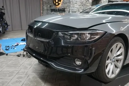 동탄랩핑 BMW 4시리즈 락그레이 인기있는 색상 시공 / 경기 화성