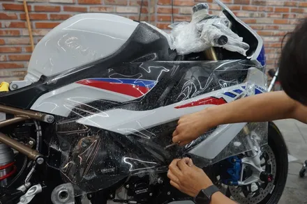 바이크 PPF BMW S1000RR 전체 PPF 시공 / 경기 화성